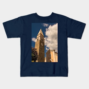 St Maurus's Parish Church in Izola, Slovenia Kids T-Shirt